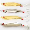 5/7/10/15/20g Gold Silver Metal VIB Lures Strong vivid Vibrations Spoon Lure Fishing bait Bass Artificial Hard Bait 3D Eyes ► Photo 1/6