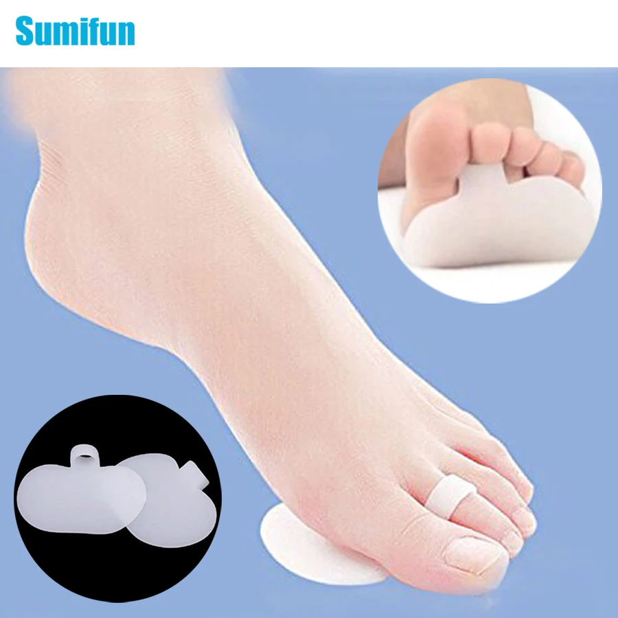 

2Pcs Silicone Gel Insoles Orthotic Arch Support Pads Forefoot Shoes Cushion Pads High Heel Elastic Non Slip Relieve Pain