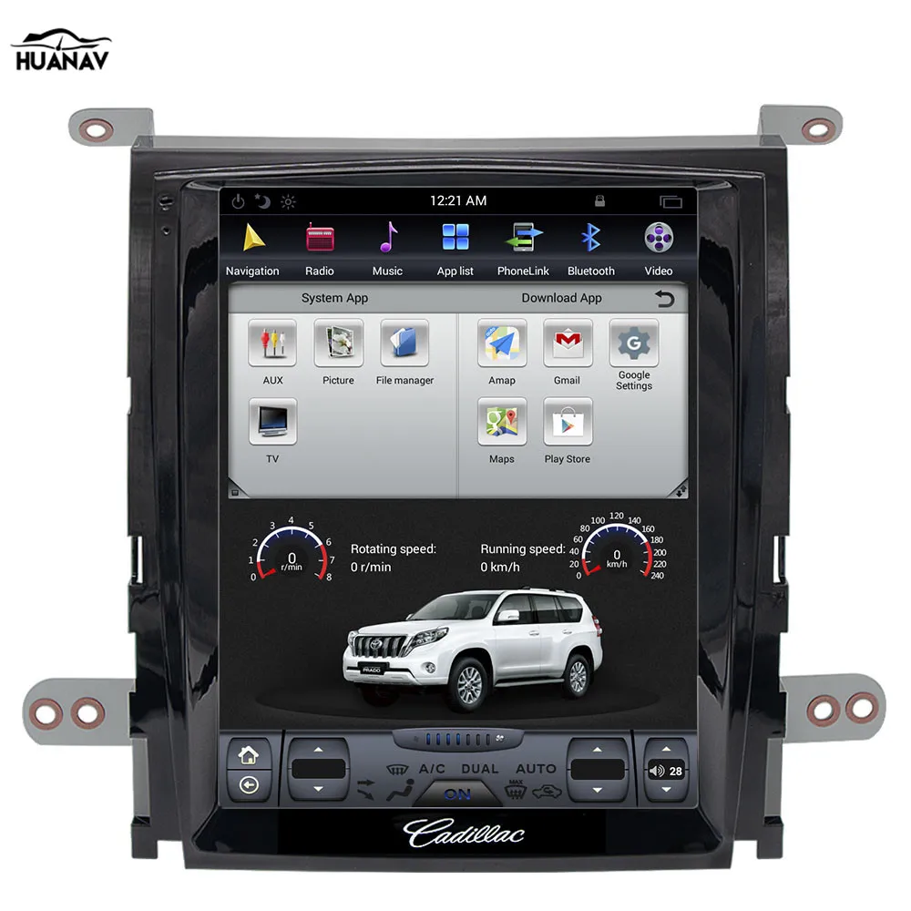 Android 8,1 Tesla стиль автомобиля gps навигация для Cadillac Escalade 2006-2013 авто радио Coche головное устройство мультимедиа CD плеер
