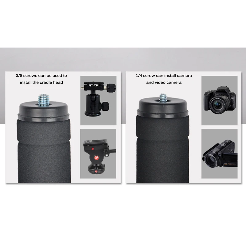 Монопод для камеры Профессиональный Регулируемый монопод подставка для Canon Nikon sony DSLR камера видеокамера уличная портативная
