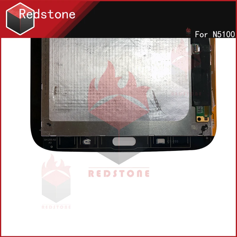 Redstone Полный Whire черный для samsung Galaxy Note 8 GT-N5100 N5110 сенсорный экран дигитайзер панель Стекло+ ЖК-дисплей панель