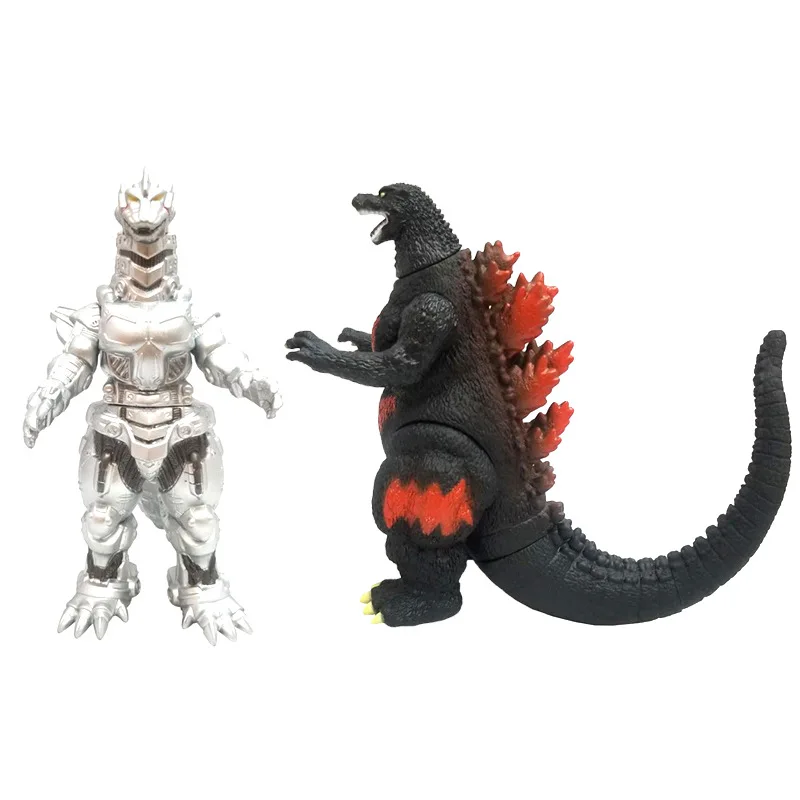 burning godzilla action figure