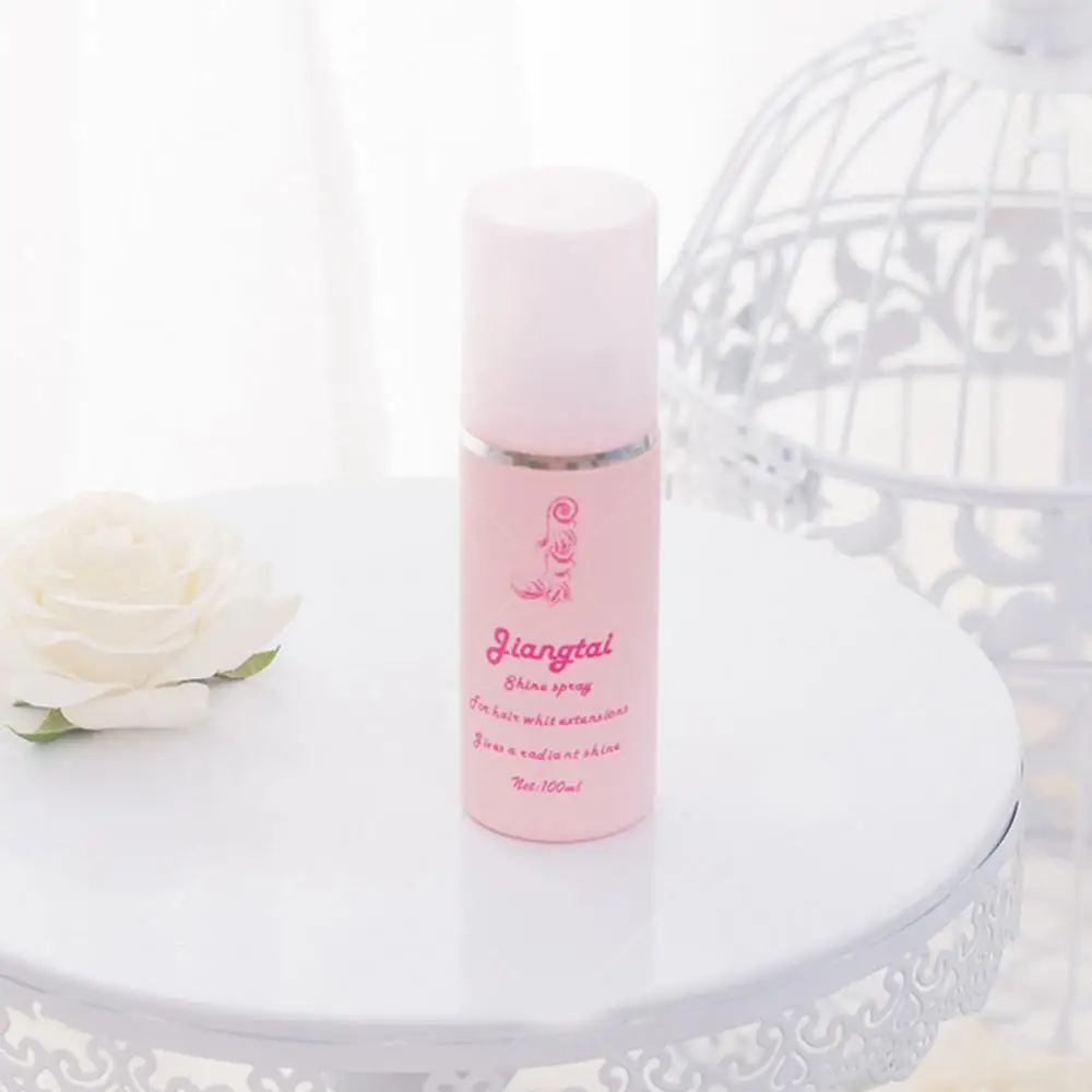 100ML Hair Protection Spray Synthetic Conditioner Straight Detangling Oil Anti-frizz Smooth Detangling Faux Hair Wig Conditioner