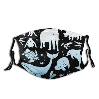 

Save Our Animals Unisex Reusable Face Mask Anti Haze Dust Protection Cover Respirator Muffle Mask with Filters