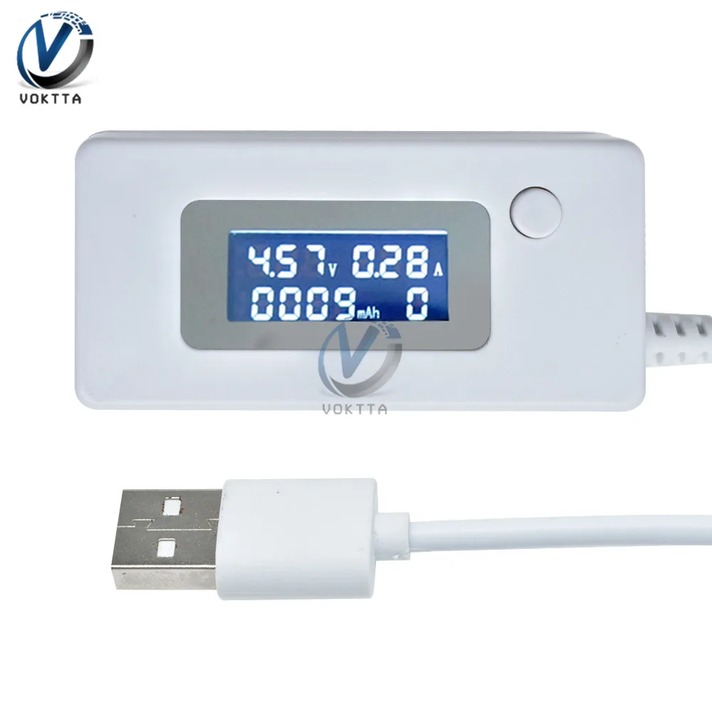 ЖК-экран USB тестер доктор напряжение измеритель тока мобильный Банк питания зарядное устройство детектор цифровой дисплей измерительный прибор USB