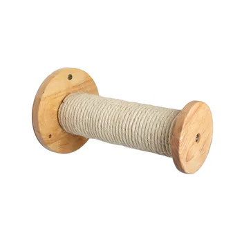 

Climber Sisal Rope Protect Furniture Play Durable Kittens Pet Supplies Pole Space Saving Wall Mounted Toy Cat Scratching Post