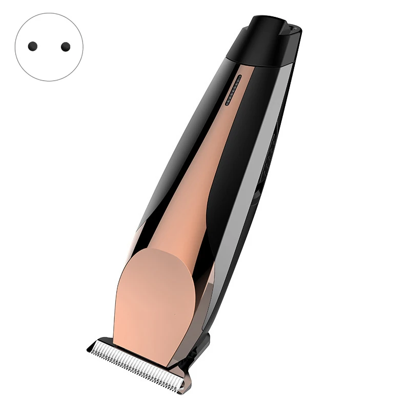 Зарядка машинка для стрижки волос Ретро масляная голова Push-Cut T-knife Парикмахерская специальная Обрезка забивание Push белый Электрический фейдер EU Plug