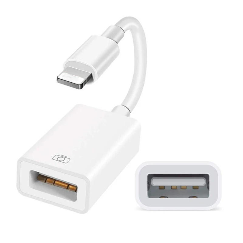 BRSUANG USB OTG конвертер Электрический пианино MIDI клавиатура Lightning к USB камера адаптер для iPhone 11Pro Max iPad Поддержка iOS 13