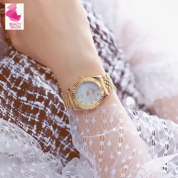 

New Women Watches Women Fashion Watch 2020Ladies Diamond Watch Luxury Brand Rhinestone Quartz Gold Wrist Watch Gifts For Women