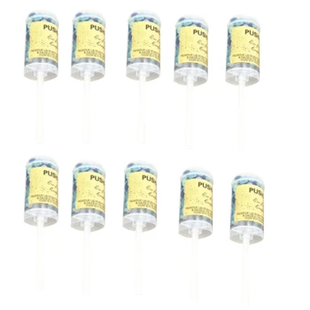 

10Pcs Push-Pop Confetti Poppers Filling Balloons Wedding Baby Shower Birthday Party Decoration Push Cylinder Round Shaped Confet