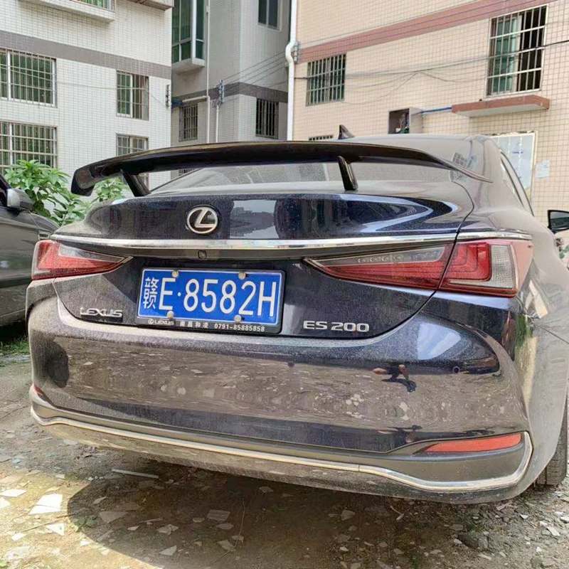 Автомобильные аксессуары GT Стиль углеродного волокна задний спойлер багажника подходит для Lexus ES250 ES300 ES350 2013-UP