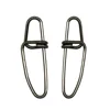 50pcs Stainless Steel Hook Fast Clip Lock Snap Swivel Solid Rings Safety Snaps Fishing Hook Connector Fishing accessories 6006 ► Photo 1/5