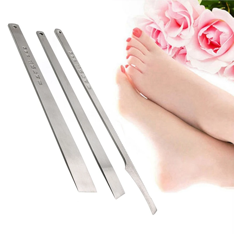 1 Set Toe Cuticle Knife Feet Pedicure Callus Rasp File&Shaver Foot Hard Dead Skin Corn Remover Nail Foot Care Tool Kit