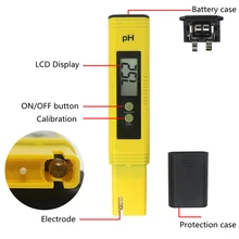 Professional PH Digital Meter Tester Portable PH Meter Tester Pen of Tester accuracy 0.01 Automatic Calibration Tester Tool pen type digital ph temperature meter tester acidimeter 1 00 15 00 ph