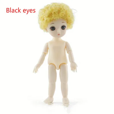 d-ye 1/12 16 см Bjd кукла игрушка оригинальные куклы принцессы для девочек 13 шарнир Bjd кукла игрушка прекрасный подарок для детей Детские игрушки для девочек - Цвет: d-ye