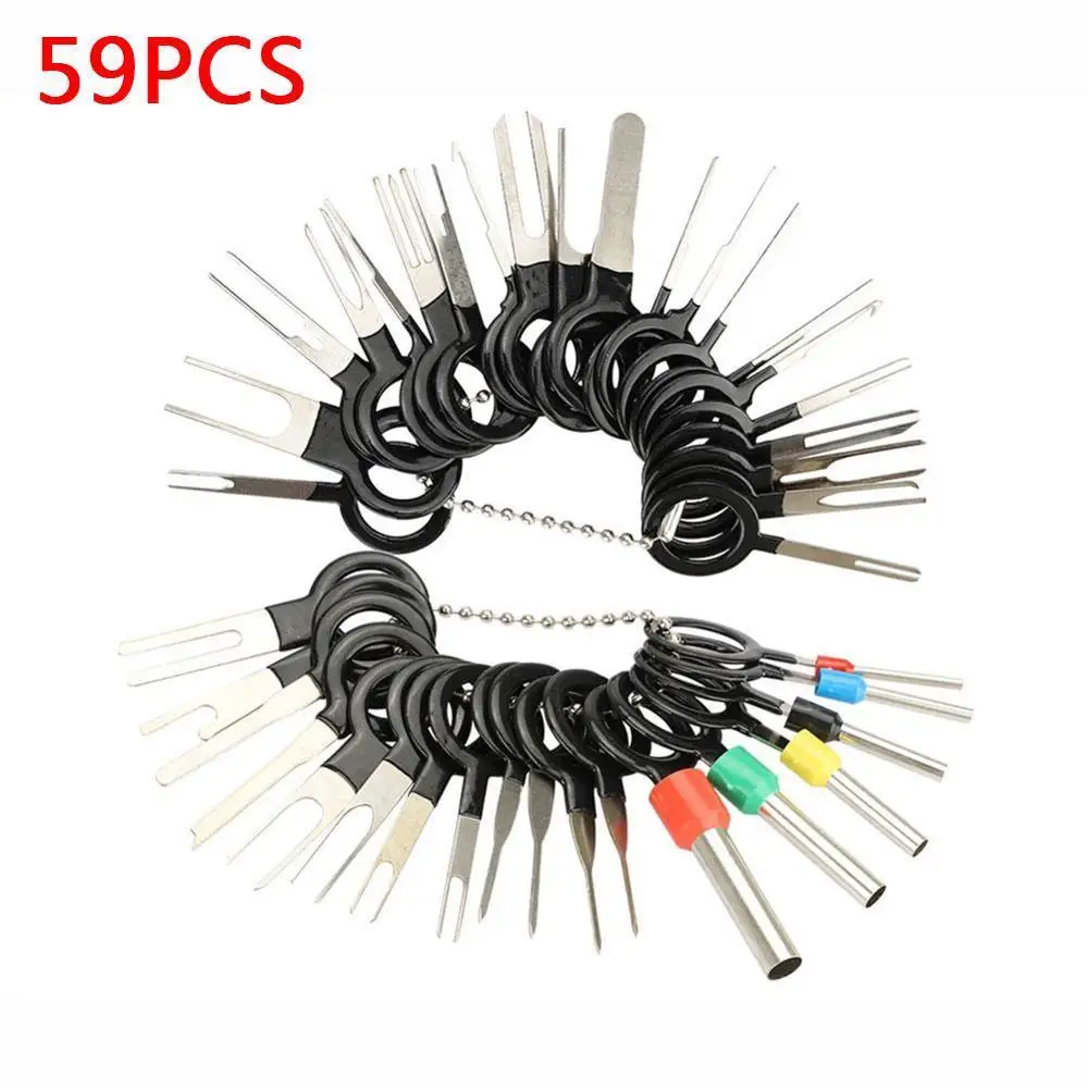 59 шт./компл. набор для удаления автомобильного терминала обжимной соединитель штыревой экстрактор съемник