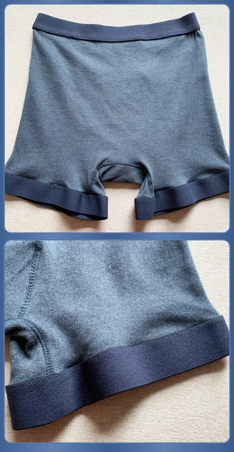 Leak Proof Underwear For Men - Washable Incontinence Boxer Briefs for Adults and Seniors
