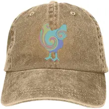 Курица животное градация двойной пряжкой Регулируемый ковбой личности ретро ковбой шляпа