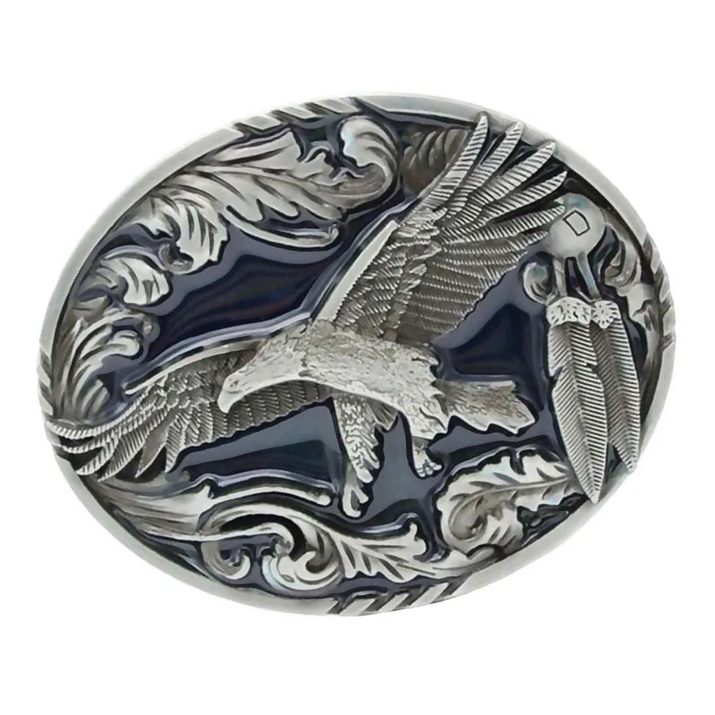 Fashion Belt Buckle American Western Cool Cowboy Style Belt Buckle Eagle Buckle Belt head Mens