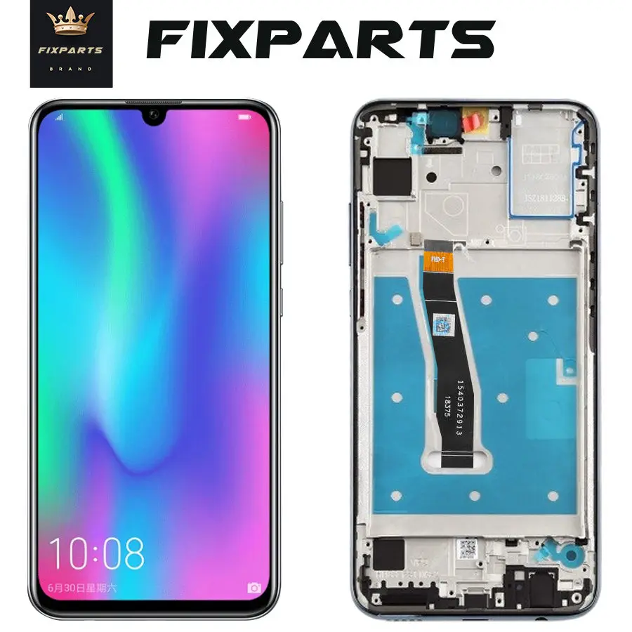Оригинальный дисплей для Huawei Honor 10 Lite ЖК HRY LX1 сенсорный экран дигитайзер LX2 L21 HUAWEI