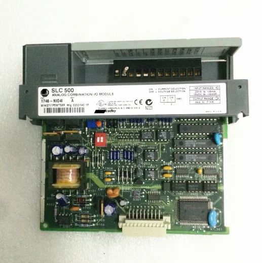 Новый оригинальный аналоговый комбинированный модуль 1746-NIO4I PLC 55mA с 2 входами |