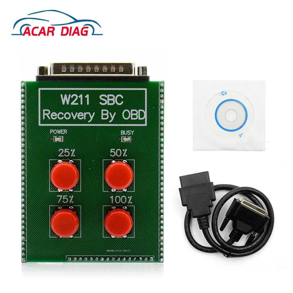 Инструмент сброса SBC W211 восстановление с помощью OBD и R230 для автомобилей Mercedes Ben Z