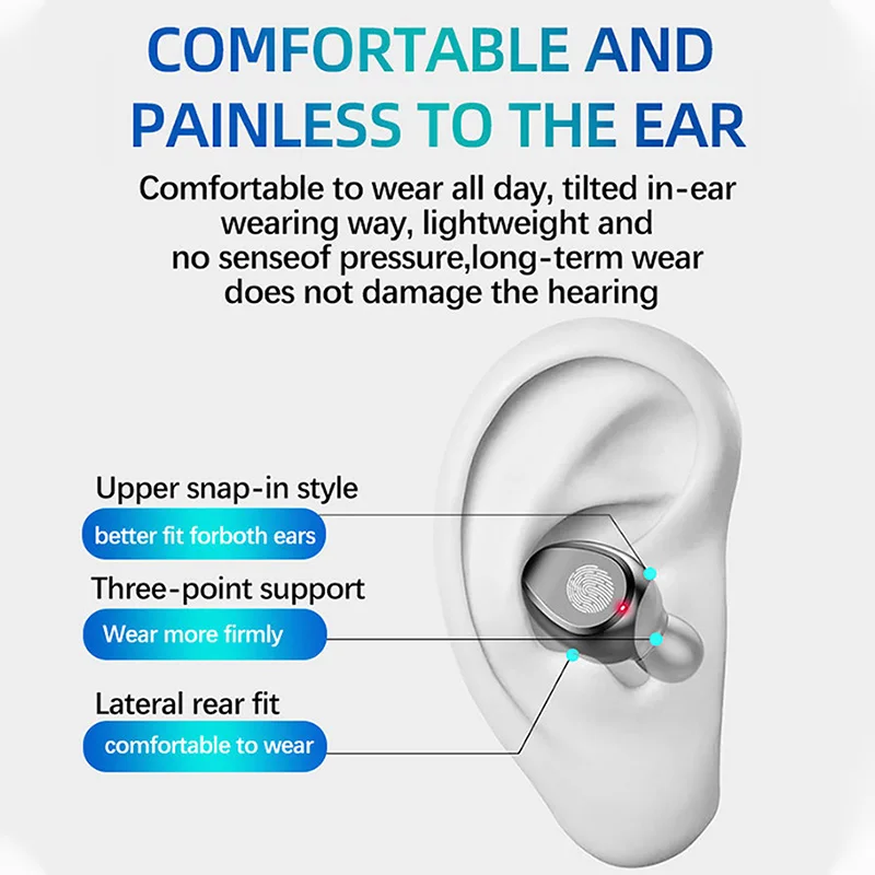 TWS F9 5 0 Bluetooth Wireless Earphone LED Display Touch Control Noise Reduction HIFI Stereo Headset As Power Bank Phone Holder