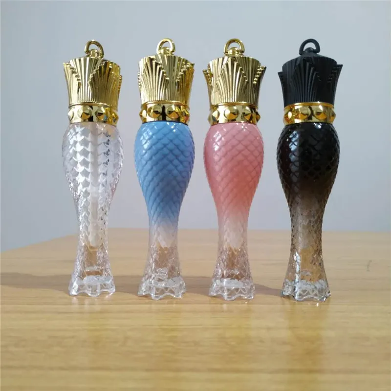 

Wholesale 5ML Empty Lipgloss Tubes BottleS Lip Balm Tubes Lip Gloss Tubes Bottles Fish Shap Liquid Lipstick Tube Makeup Cosmetic