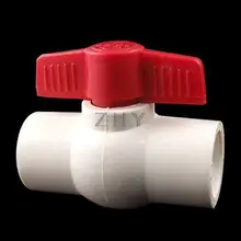 Сантехника " x 1" скольжения концы полный порт ПВХ шаровой клапан белый