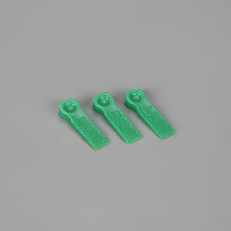 Plastic tile Wedge spacer 100pcs 2mm reusable leveling clip Floor Locator wall ceramic tiling Laying