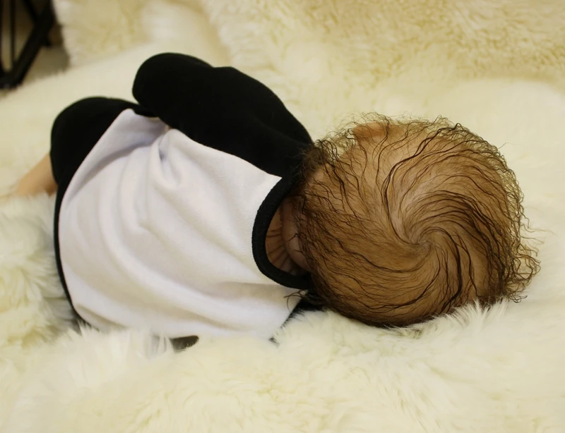 OtardDolls Reborn Dolls 18 дюймов bebe Reborn Doll мягкий виниловый силиконовый кукла для новорожденных bonecas одежда с пандой для детей Подарки