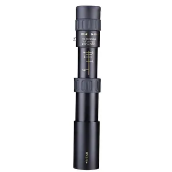 

Handheld Zoom Optics Monocular Telescope Scope Uneta Telescopio Outdoor Travel Bird Watching Camping Hunting Goggles 10-30X25