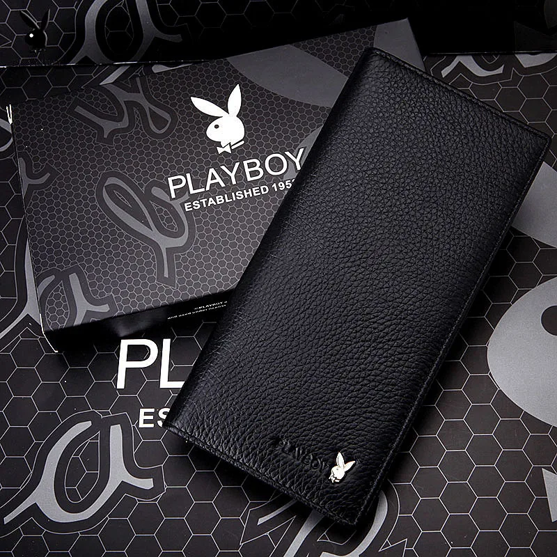

Shoppe Genuine Product PLAYBOY MEN'S Wallet Cowhide Two Fold Genuine Leather Wallet Fashion Wallet Men's