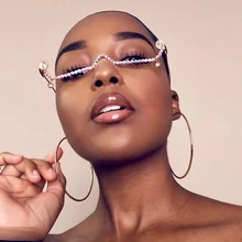 Новинка, очки со стразами, оправа для женщин, очки, сплав, Роскошные, бриллиантовое украшение, поддельные очки, оправа, без линз, очки