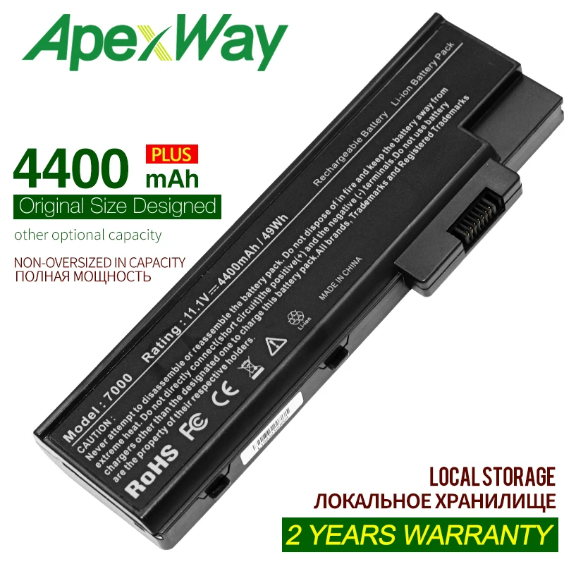 Аккумулятор ApexWay для ACER Aspire 6 ячеек 9300 5620 5670 5600 3660 7110 7000 7100 9410 4670 SY6 |Аккумуляторы