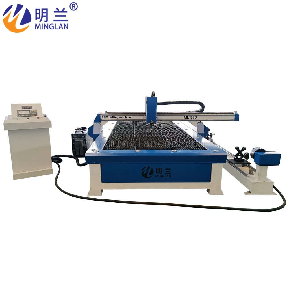 China Cnc Plasam Cutter 1500X3000MM Table For Tube&Pipe 1325 1530 2
