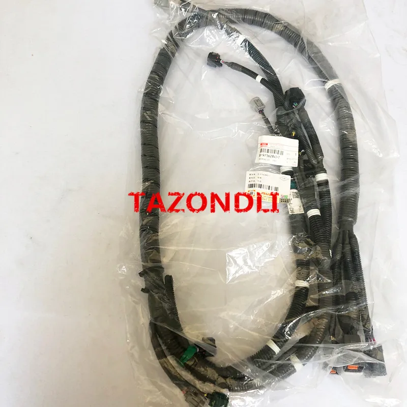 Оригинальные и новые провода двигателя 8-97362843-7 для 4HK1