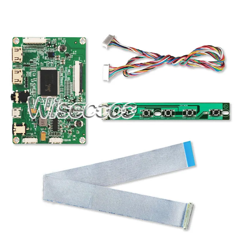 Wisecoco сменная панель для ноутбука 13,3 дюймов 2k ЖК-экран Quad-HD tft ips lcd s Дисплей HDMI драйвер платы EDP 40 контактов 2560*1440