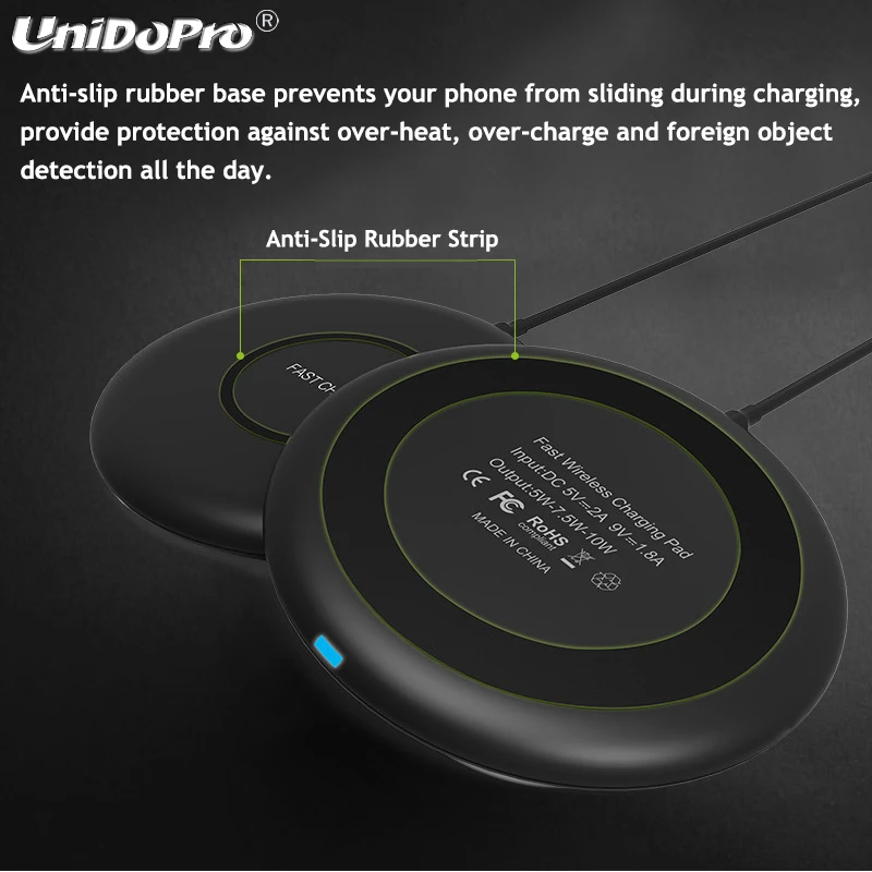 Водонепроницаемая беспроводная зарядная док станция Qi для Ulefone Armor 7E 7 6S 6 6E