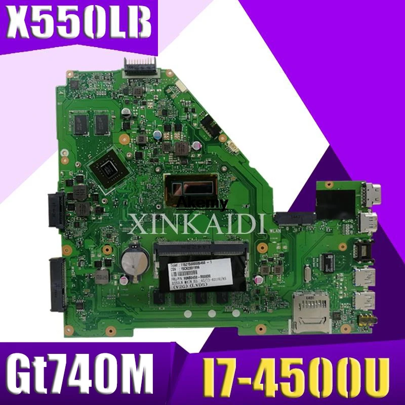 X550LB Laptop motherboard for ASUS X550 X550LD X550LB X550LN Test