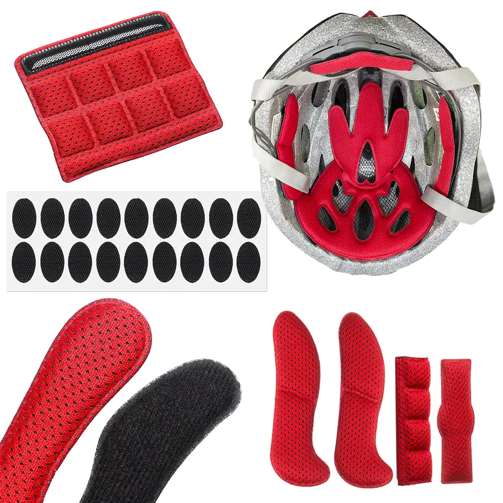 Helmet Padding Kits, 27pcs Helmet Foam Pads Anti-Collision Helmet Sponge Protection Pads