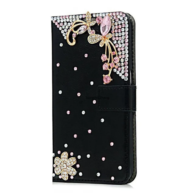 Luxury Glitter Bling Diamond Flip Leather Wallet Funda Bag Cover for IPhone 13 Pro Max 11 Mini 12 Pro Max 8 7 6Plus Xr XsMax 12 Yellow