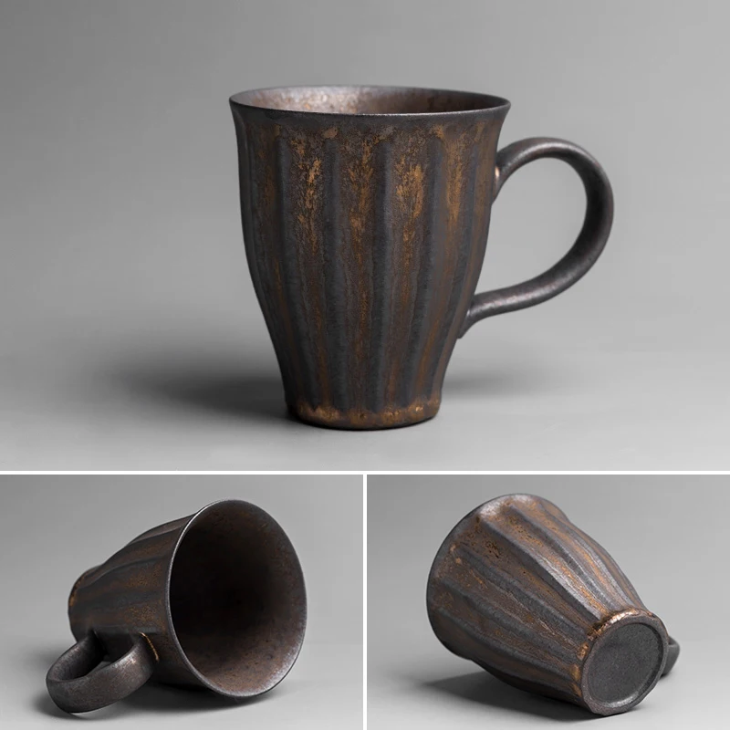 Style A(1 Mugs) LUWU в японском стиле фарфоровые чашки винтажные кофейные чашки китайские кофейные кружки Посуда для напитков - Цвет: Style A(1 Mugs)