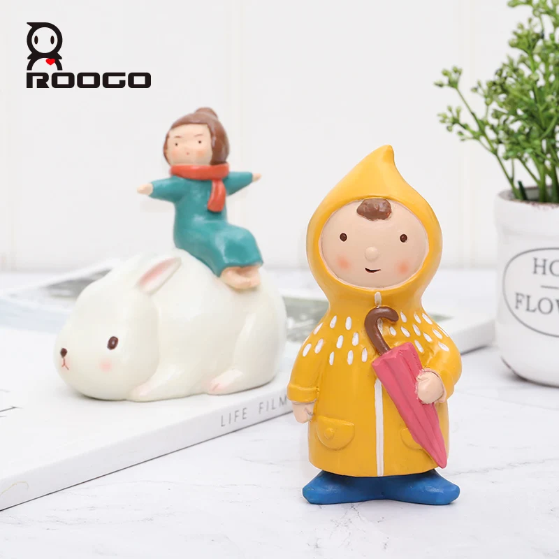 Roogo Миниатюрные аксессуары для украшения дома милые лучший подарок детей | Дом и