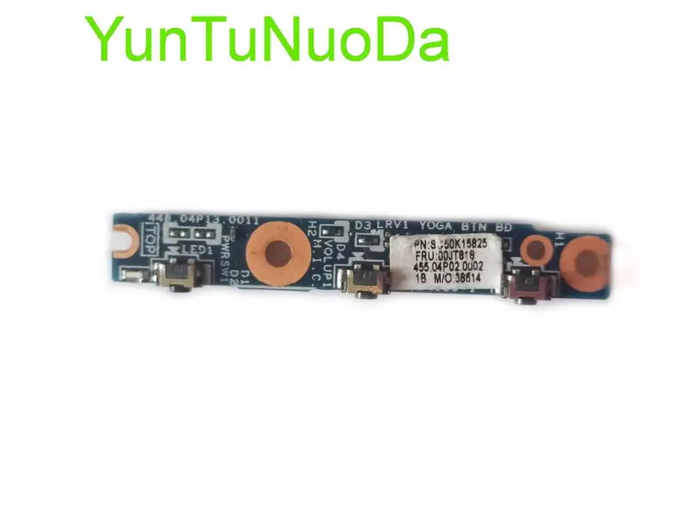 Новый оригинальный блок регулировки громкости для ноутбука Lenovo Thinkpad X1 Yoga 1 го