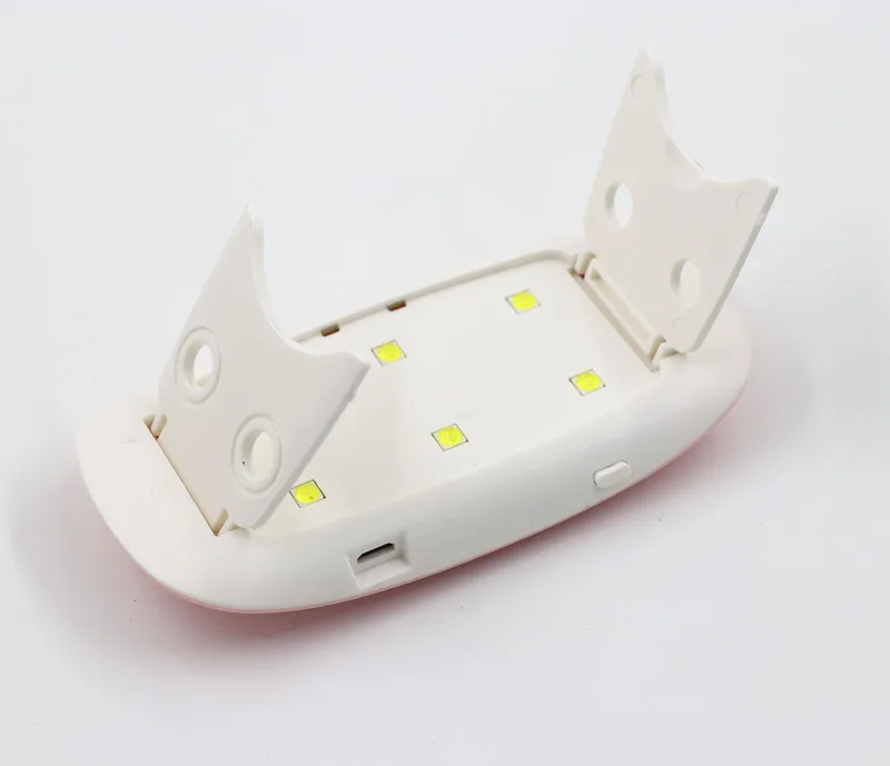 Мини 6 Вт микро USB гель-Сушилка для ногтей Светодиодный УФ лампа лак отверждающая машина для домашнего использования Инструменты для дизайна ногтей лампы для маникюра Инструменты