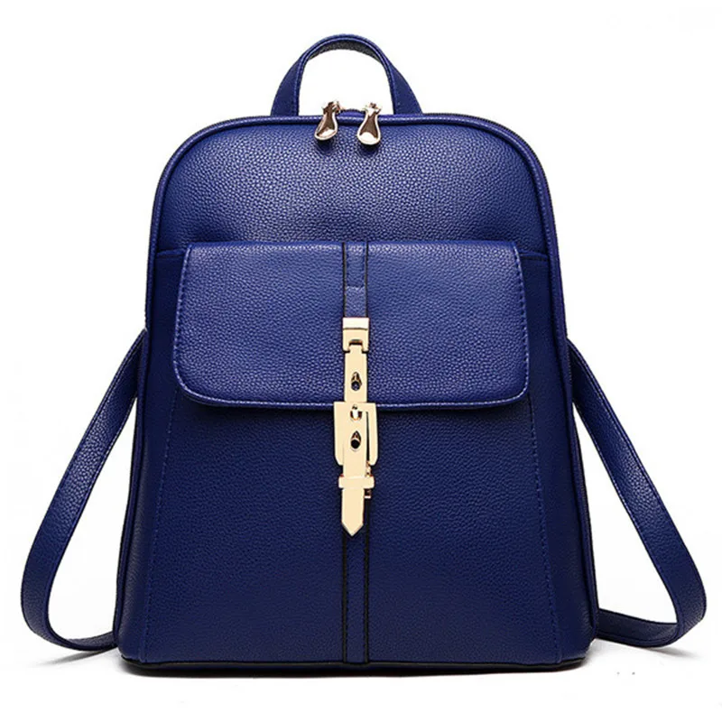 

Women Backpack PU Female backpacks Leather School Bags Large Capacity School Bag for Girls Zipper Shoulder Bags high quality