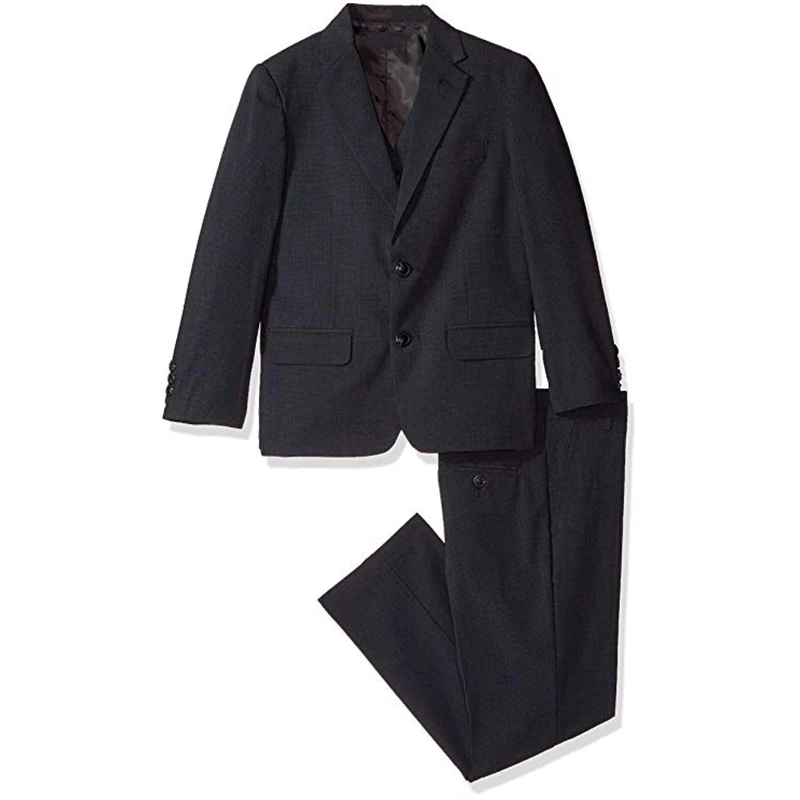 Relaxed Style Costumes Charcoal Grey For Wedding Loose Version Groom Suits Best Man Party Formal Blazer 3 Pieces Suit | Свадьбы и