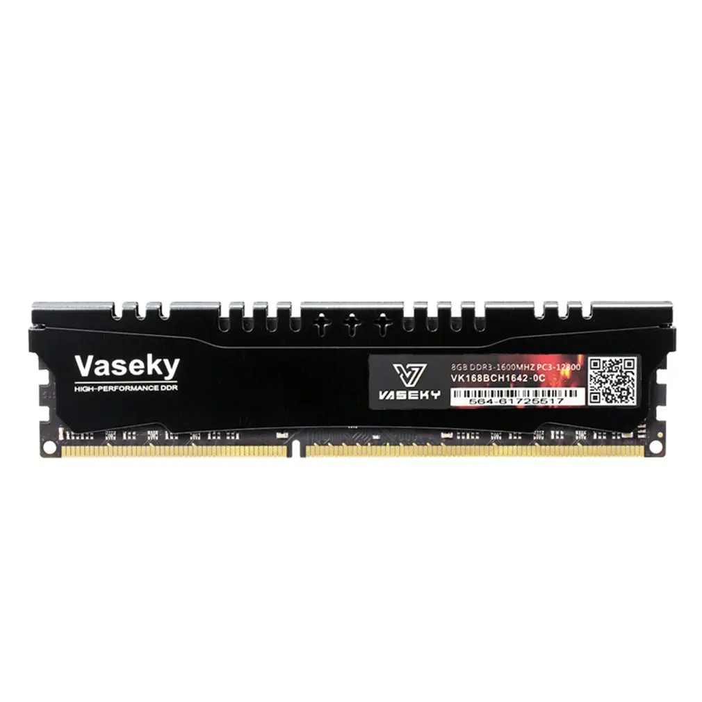 Оперативная память ПК Vaseky DDR4 8G Dimm 1 2 V ОЗУ компьютера Внутренняя Память Ram 2400