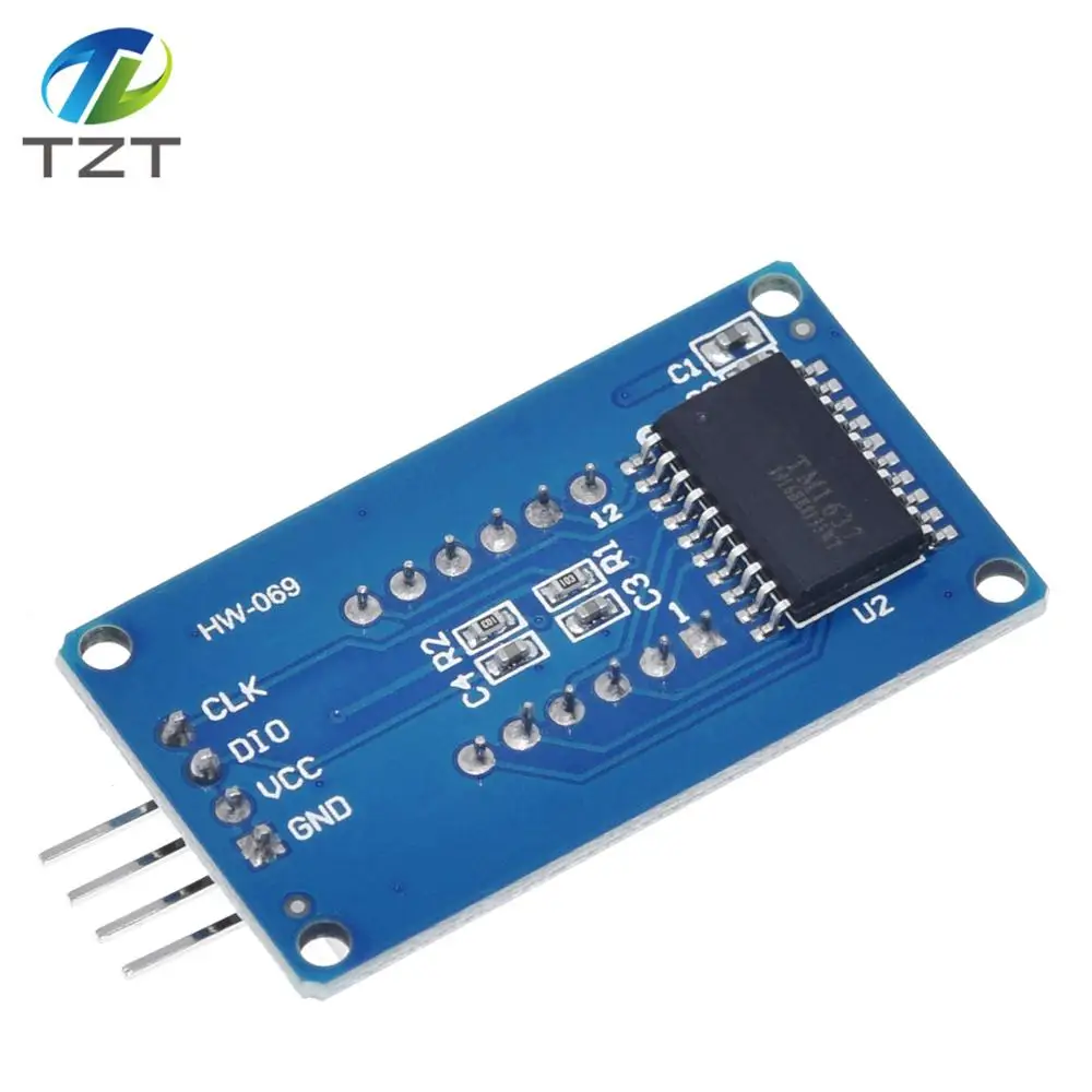 10 шт. 4 бита цифровой светодиодный модуль с дисплеем TM1637 для Arduino Raspberry PI